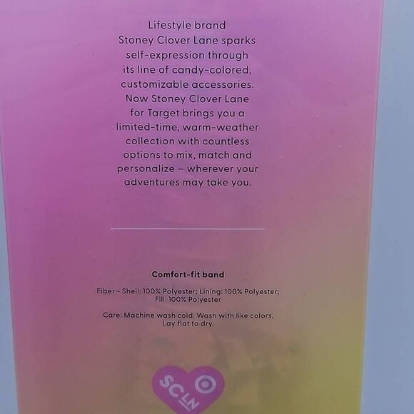 Sleeping Eye Mask Stoney Clover Lane x Target Pink Cherries 🍒 - Picture 3 of 3